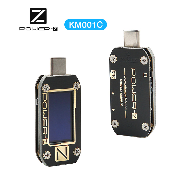 Power-Z KM001C USB Teser Type-C QC 3.0 2.0 PD FCP..